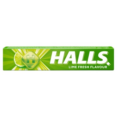 Obrázek Halls bonbóny limetkové s vitamínem C 33,5g