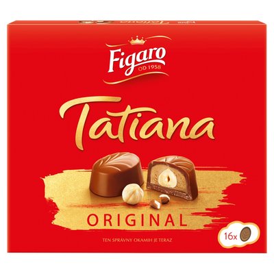Obrázek Figaro bonboniéra Tatiana, mléčná čokoláda 172g