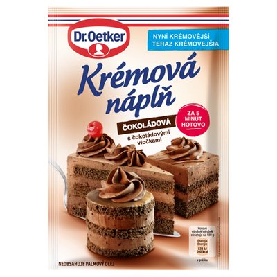 Obrázek Dr. Oetker Krémová náplň čokoládová 80g
