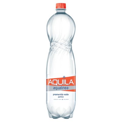Obrázek Aquila Aqualinea Pramenitá voda perlivá 1,5l