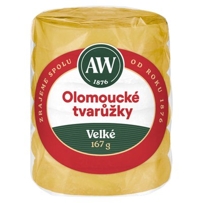Obrázek A.W. Olomoucké tvarůžky velké 167g