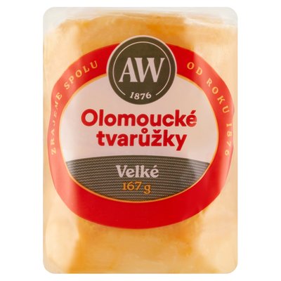 Obrázek A.W. Olomoucké tvarůžky velké 167g