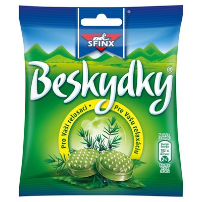 Obrázek SFINX Beskydky bonbóny s příchutí mentolu 90g