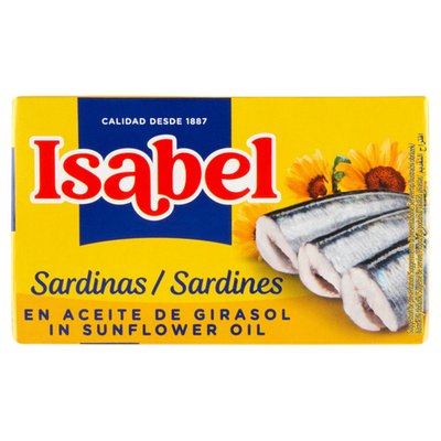 Obrázek Isabel Sardinky ve slunečnicovém oleji 125g