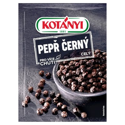 Obrázek Kotányi Pepř černý celý 20g