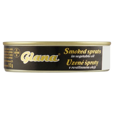 Obrázek Giana Uzené šproty v rostlinném oleji 160g