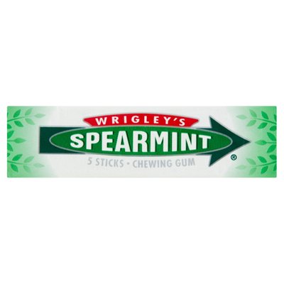 Obrázek Wrigley's Spearmint žvýkačka s mátovou příchutí 5 plátků 13g