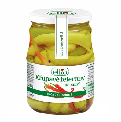 Obrázek Křupavé feferony 720 ml