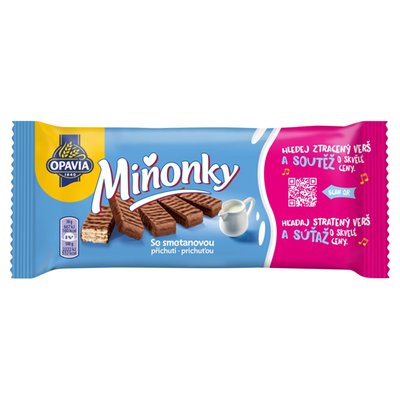 Obrázek Opavia Miňonky Smetanové oplatky 50g