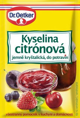 Obrázek Dr. Oetker Kyselina citrónová 20g