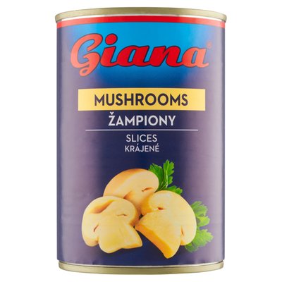 Obrázek Giana Žampiony krájené 400g