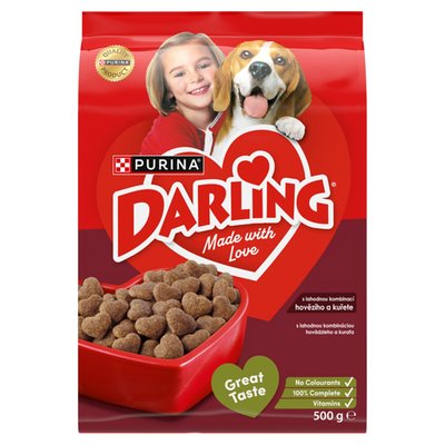 Obrázek DARLING granule pro psy hovězí a zelenina 500g