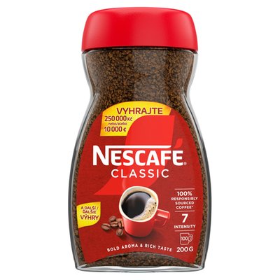 Obrázek NESCAFÉ CLASSIC, instantní káva, 200g