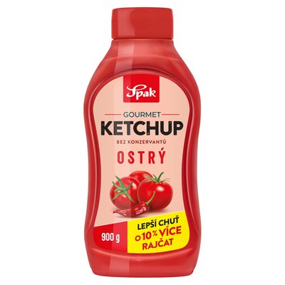 Obrázek Spak Gourmet Ketchup ostrý 900g