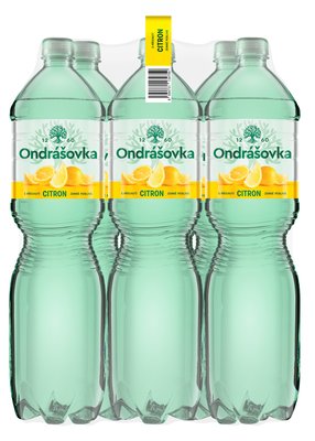 Obrázek Ondrášovka Jemně perlivá s příchutí citron 1,5l