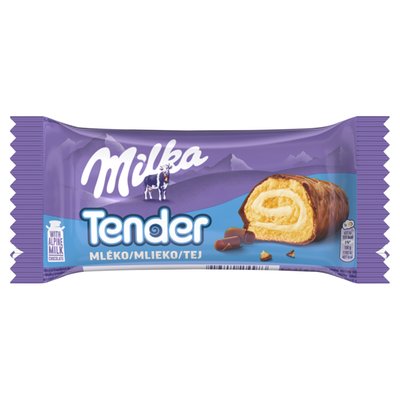 Obrázek Milka Tender Jemné Pečivo Mléčná Náplň 37g