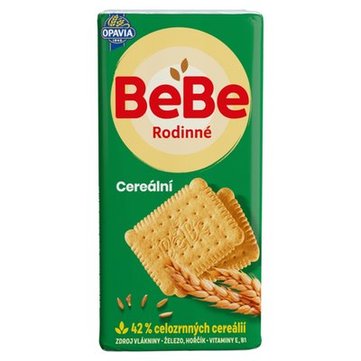 Obrázek Opavia sušenky BeBe Rodinné cereální 130g