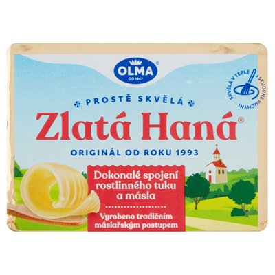 Obrázek Olma Zlatá Haná Roztíratelný směsný tuk 250g