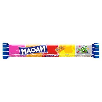 Obrázek Maoam Bloxx karamely s příchutěmi ovocnými a kolovou 110g