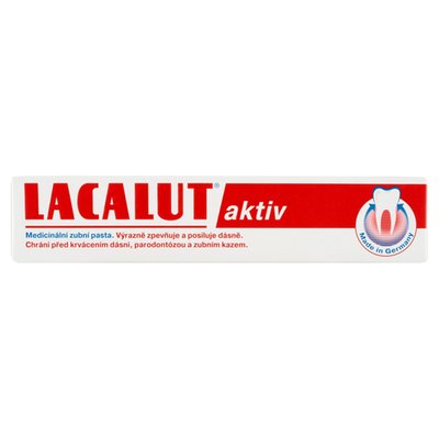 Obrázek Lacalut Aktiv medicinální zubní pasta 75ml