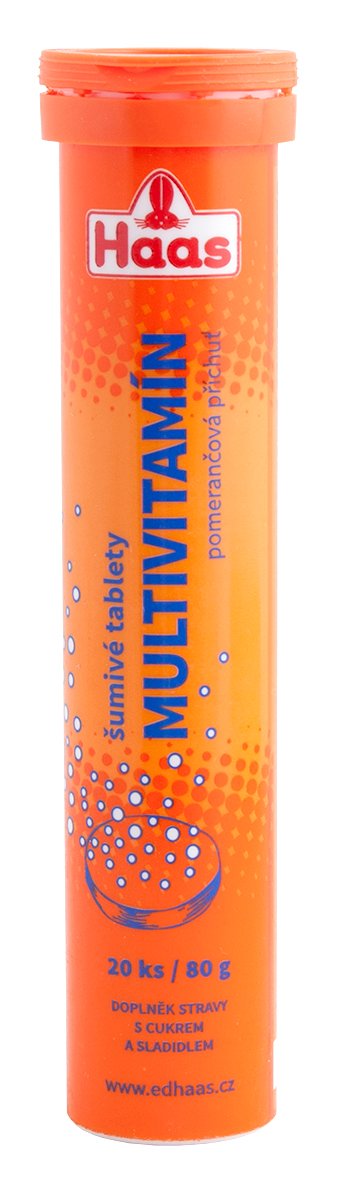 Czech Republic product data sample: HAAS Multivitamín
