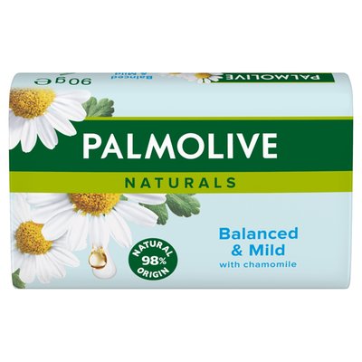 Obrázek Palmolive Naturals tuhé mýdlo s výtažky heřmánku 90g