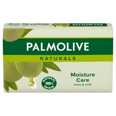 Obrázek Palmolive Naturals tuhé mýdlo s výtažky z mléka a oliv 90g