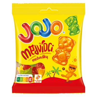 Obrázek JOJO Medvídci želé bonbóny s ovocnými příchutěmi 80g