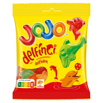 Obrázek JOJO Delfínci želé bonbóny s ovocnými příchutěmi 80g