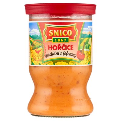 Obrázek Snico Hořčice speciální s feferony 180g