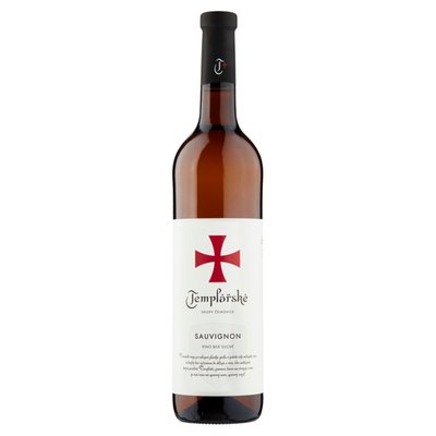 Obrázek Templářské Sklepy Čejkovice Sauvignon víno bílé suché 0,75l