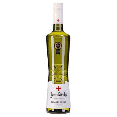 Obrázek Templářské Sklepy Čejkovice Rulandské bílé víno bílé suché 0,75l