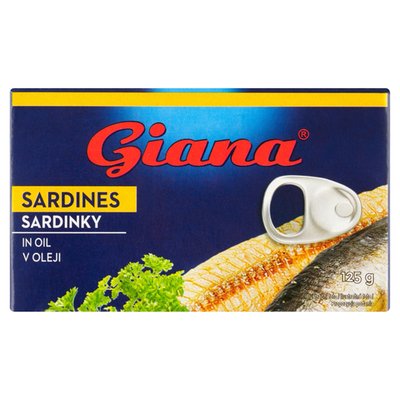 Obrázek Giana Sardinky v rostlinném oleji 125g