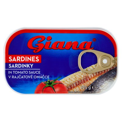 Obrázek Giana Sardinky v rajčatové omáčce 125g