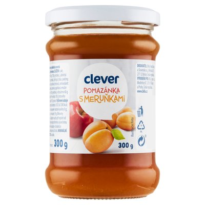Obrázek clever Pomazánka s meruňkami 300g