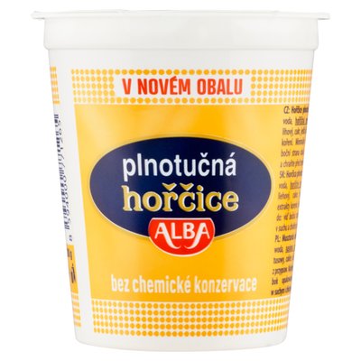 Obrázek Hořčice plnotučná 200g