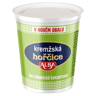 Obrázek Alba hořčice kremžská 200g