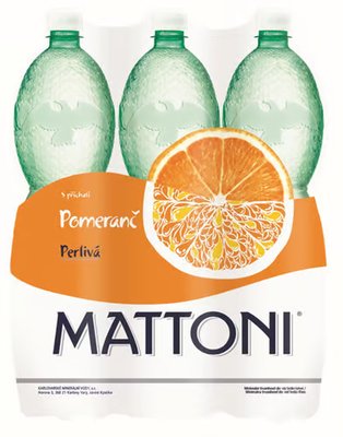 Obrázek Mattoni Pomeranč perlivá 1,5l