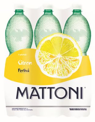 Obrázek Mattoni Citron perlivá 1,5l