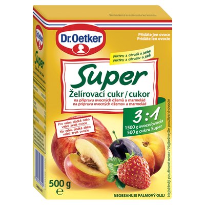 Obrázek Dr. Oetker Želírovací cukr Super 3:1 500g