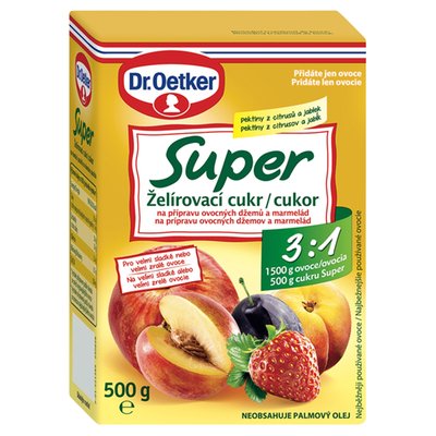 Obrázek Dr. Oetker Super želírovací cukr 3:1 500g