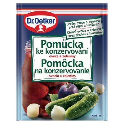 Obrázek Dr. Oetker Pomůcka ke konzervování ovoce a zeleniny v prášku 5g