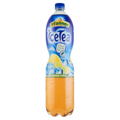 Obrázek Pfanner Ice Tea příchuť lemon-lime 1,5l