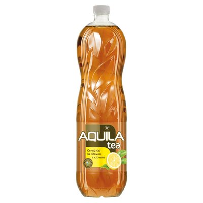 Obrázek Aquila Tea Černý čaj se šťávou z citronu 1,5l