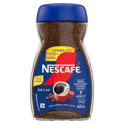 Obrázek NESCAFÉ DECAF, instantní káva bez kofeinu, 100g