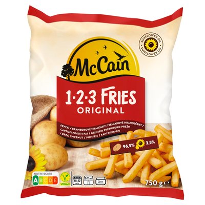 Obrázek McCain 123 bramborové hranolky 750g