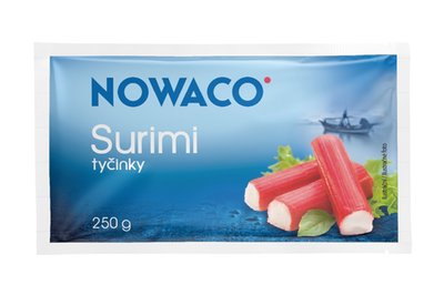 Obrázek Surimi tyčinky s krabí příchutí Nowaco 250 g