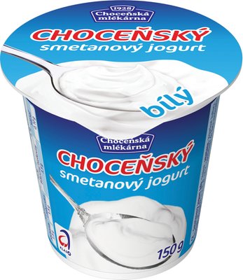 Obrázek Choceňský smetanový Jogurt bílý 150 g