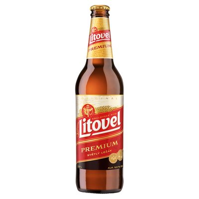 Obrázek Litovel Premium pivo světlý ležák 0,5l