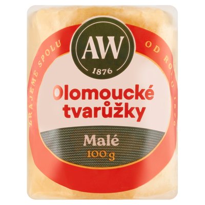 Obrázek A.W. Olomoucké tvarůžky malé 100g